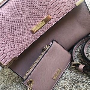DUNE London mauve satchel
